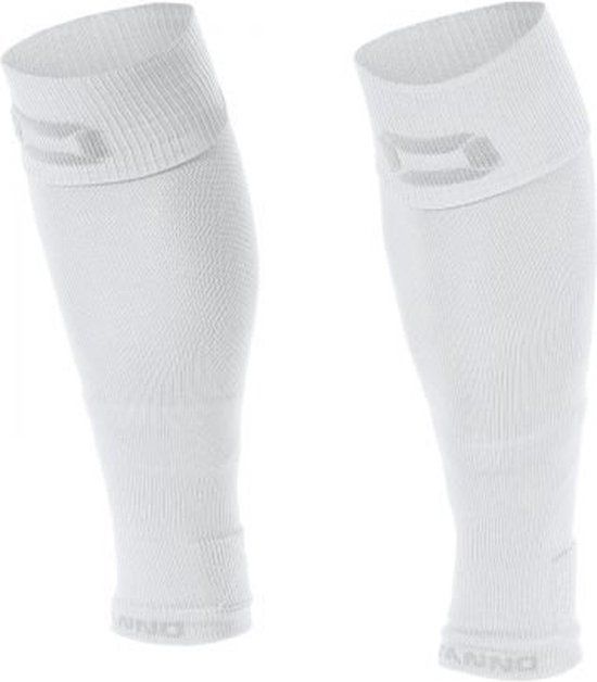 Stanno Move Footless Socks - Voetbal - Wit - Schoenmaat 34-38