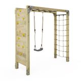Wickey Structure d'escalade Fit Gym 442 – Jeu et équipement de sport avec balançoire