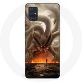 Maniacase Samsung Galaxy A51 4g Naruto Kurama Hoesje