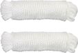 AMIG Touw - 2x - 20 meter - D4mm - nylon - blanc - corde à linge - jardin