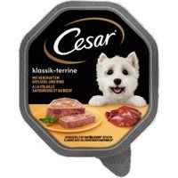 Cesar Klassieker Gevogelte en rund 14x150 g