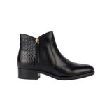 GEOX FELICITY DAMES ENKELLAARZEN ZWART LEER MAAT 38.5
