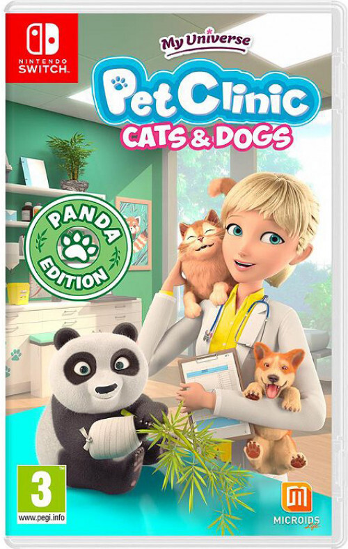 Microids My Universe Pet Clinic Cats & Dogs Panda Edition Nintendo Switch
