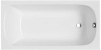 Badland CLASSIC SLIM ligbad 170 x 70 cm wit met baddrager