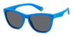 GAFAS Polaroid Kinderen PLD 8056/S Zonnebril Blauw
