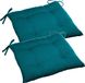 Hespéride Set van 6x stoelkussens - groen - 40 x 40 cm