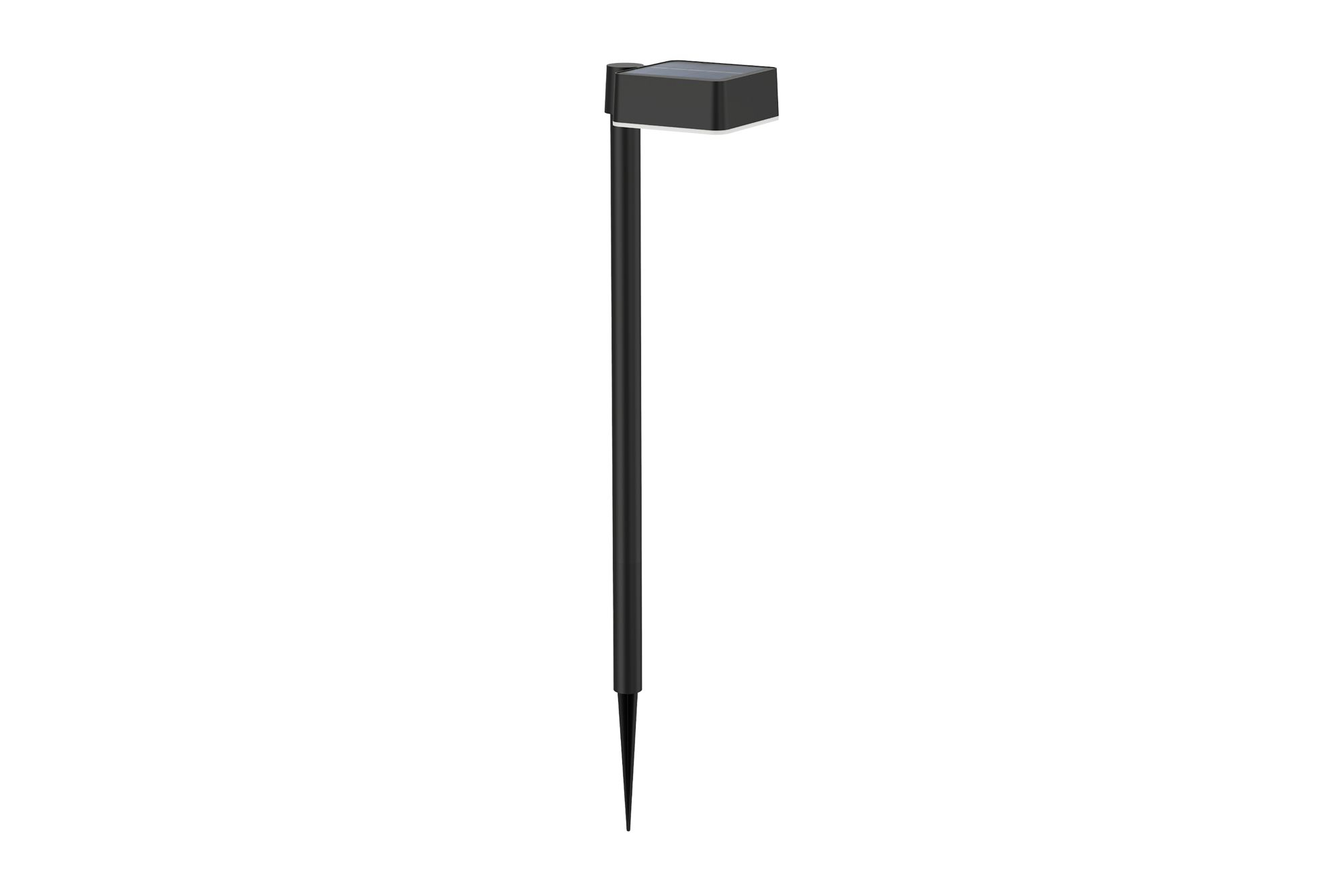 Philips Vynce Solar LED Outdoor Pedestal Light - Black