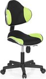 hjh OFFICE Kinder bureaustoel GTI-2 Stoff zwart / groen