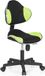 hjh OFFICE Kinder bureaustoel GTI-2 Stoff zwart / groen