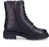 Tamaris Dames Veterboots Schwarz