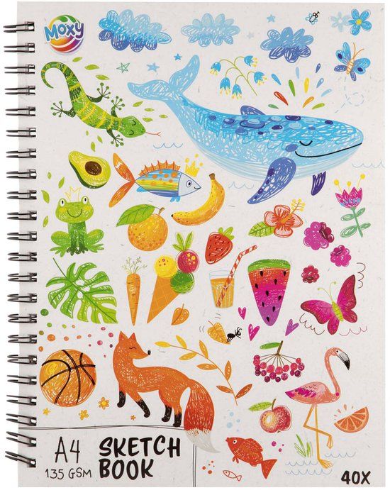 Ottosimon Creative Craft Group Schetsboek A4 - 40 vellen ringgebonden papier