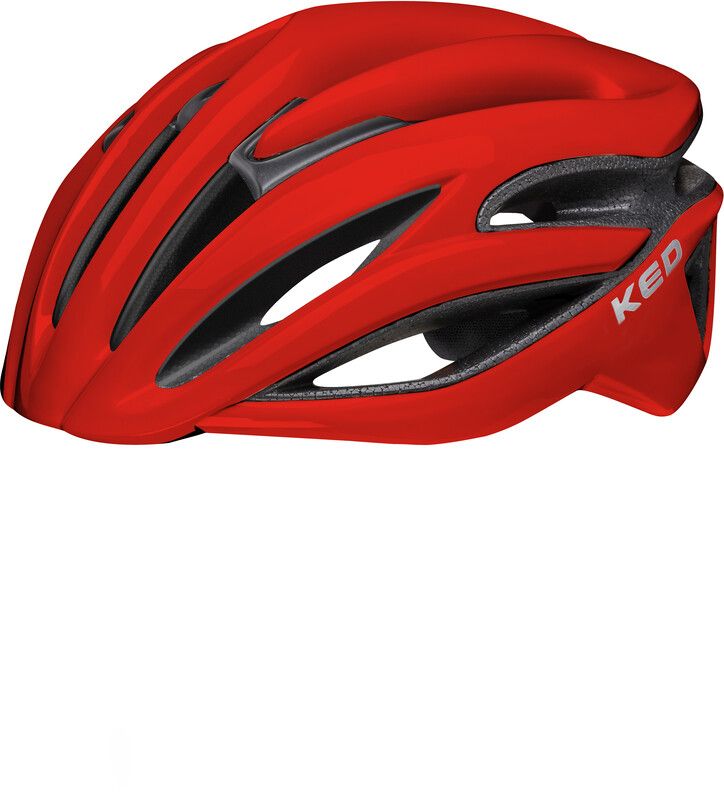 KED Rayzon Fietshelm - Fiery Red