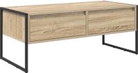 vidaXL Salontafel Sonoma 100 x 46 x 40 cm Bewerkt Hout