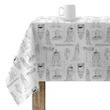BELUM tafelkleed van harsgecoat weefsel, 200 x 140 cm, vlekbestendig, model Batman Features