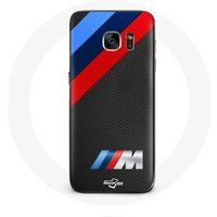 BMW M Carbon Logo Maniacase Hoesje voor Samsung Galaxy S7
