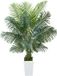 VEVOR Kunstmatige Areca Palm 1,8m Kunstpalm met Witte Pot