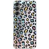 Samsung Galaxy A24 4G Leopard Bedrukt Siliconen Hoesje
