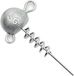 Savage Gear Tête de jig à tête sphérique à tire-bouchon 6g
