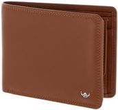 Golden Head Leren portemonnee Polo RFID Protect Scheintasche 1125 Cognac bruine