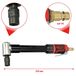 KS Tools 515.5540 SlimPOWER mini pneumatische haakseslijper, 18.000 Omw/min