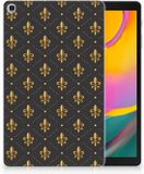 B2Ctelecom Samsung Galaxy Tab A 10.1 (2019) Tablethoesje Franse Lelie