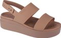 Crocs Brooklyn Lowwedge Sandalen Beige EU 42-43 Vrouw