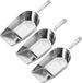 Westmark huishoudschepjes "Hygia" – 3 stuks, 1100 ml, Aluminium, Zilver