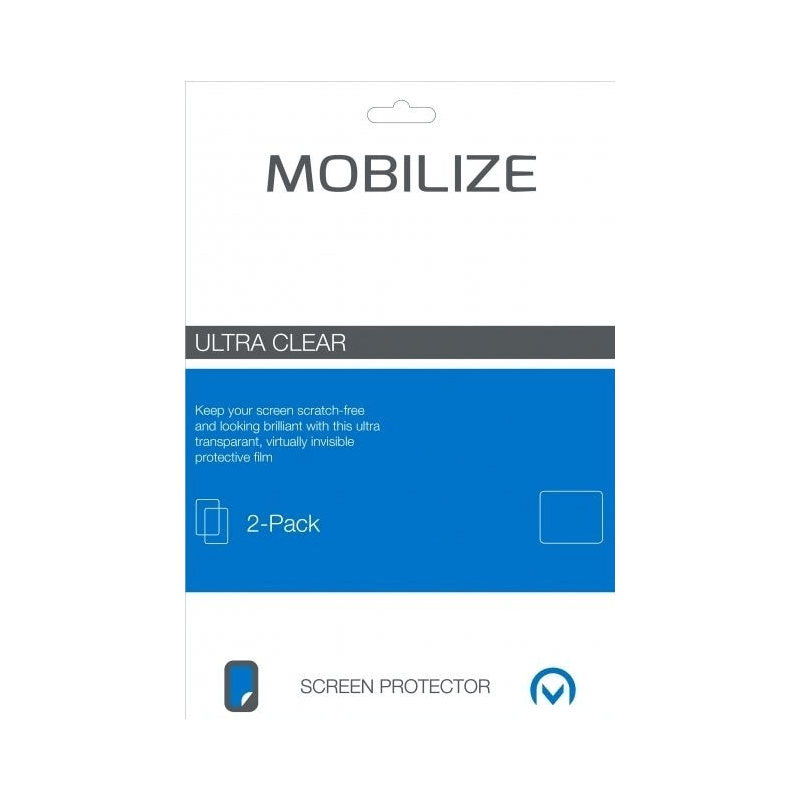 Mobilize Clear Screenprotector Motorola Moto C Plus 2-Pack