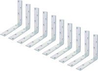 Alberts 847920 balkhoek | gelijkbenig | galvanisch verzinkt, dikke laag gepassiveerd | 200 x 200 x 40 mm | set van 10