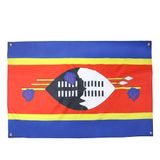 AZ FLAG Vlag Swaziland 150x90 cm Vlag Swazisch Licht Polyester 4 Ringen