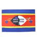 AZ FLAG Vlag Swaziland 150x90 cm Vlag Swazisch Licht Polyester 4 Ringen
