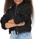 ONLY KIDS ONLY Bomberjack KOGMINNA Zwart Maat 164