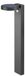 Lampadaire solaire, anthracite, avec détecteur de mouvement, 1x LED