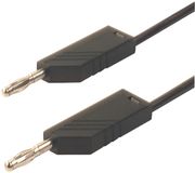 SKS Hirschmann Hirschmann Test & Measurement MLN 200/2,5 SW Meetsnoer Banaanstekker 4 mm Banaanstekker 4 mm 2.00 m Zwart 1 stuk(s)
