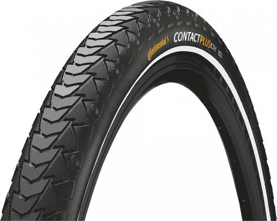 Continental Contact Plus 28" Anti-lek Fietsband - Zwart