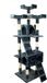 Mobiclinic Tom - Chat - Poteau griffoir - Gris foncé