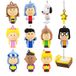 Hallmark Pinda's Geboorte Countdown Kalender Miniatuur Kerstboom Set Met 12 Mini Ornamenten