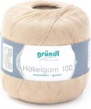 Gründl Wolle 813-103 Haakgaren 100 6x100 gram zand