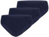 Mey Heren slip / onderbroek 3 pack Casual Cotton Yacht Blue Effen Katoen/Elastaan XXL