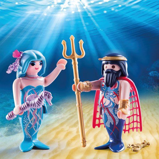 PLAYMOBIL Zeekoning en meermin - 70082