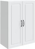 vidaXL Wandkast 66 x 34,5 x 90 cm Bewerkt hout Wit