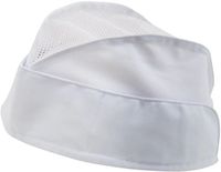 Velilla Militaire Netgebreide Muts Wit L Polyester