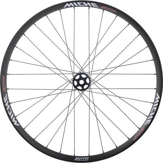 Miche Voorwiel 27.5" 977HS Regular steekas 100 6-gaats - Zwart - Vouwband - Voor - Stadsfiets