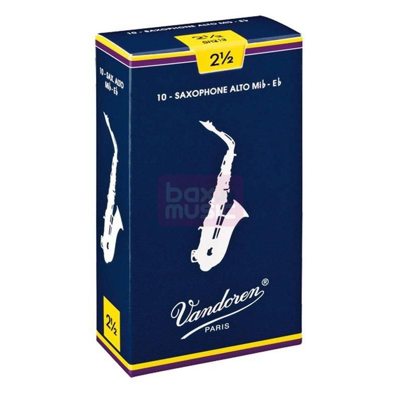 Vandoren Traditional rieten voor alt-saxofoon 2.5 - 10 stuks