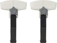 ProPlus Luifel bevestigingsclips - anti-flapperen - lichtgrijs - set van 2