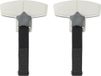 ProPlus Luifel bevestigingsclips - anti-flapperen - lichtgrijs - set van 2