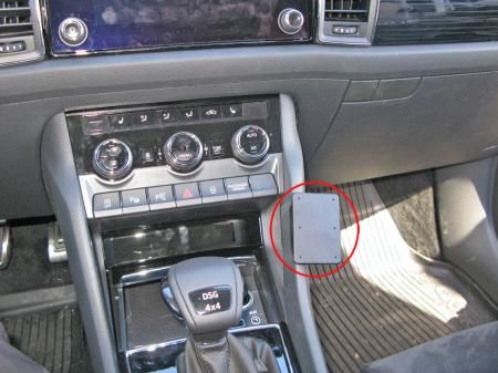 Brodit ProClip - Actieve houder - Zwart