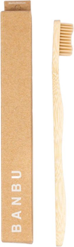 Banbu Bamboo Tandenborstels - Groen - Medium