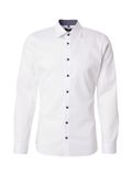 OLYMP Zakelijk herenoverhemd met lange mouwen, super slim fit, Kentkraag, gemakkelijk te strijken voor zakelijk en pak