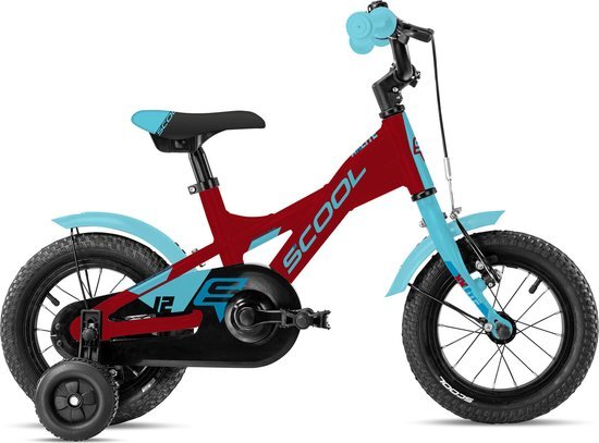 s'cool XXlite alloy 12 Kinderen, rood/blauw blauw, rood / 2022